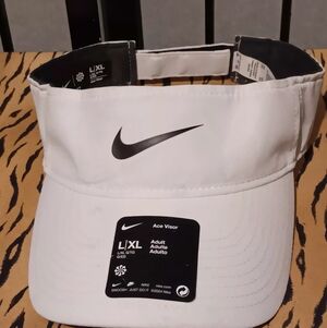 Nike Adult White Sports Visor